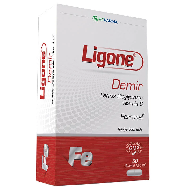 Ligone ليجون حديد 60 كبسولة عشبية 2
