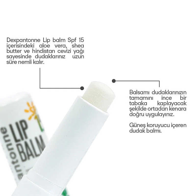 بلسم الشفاه دكسپانتون SPF15 4.7 غرام من أو تي سي إسطنبول إيلاج OTC İstanbul İlaç 4