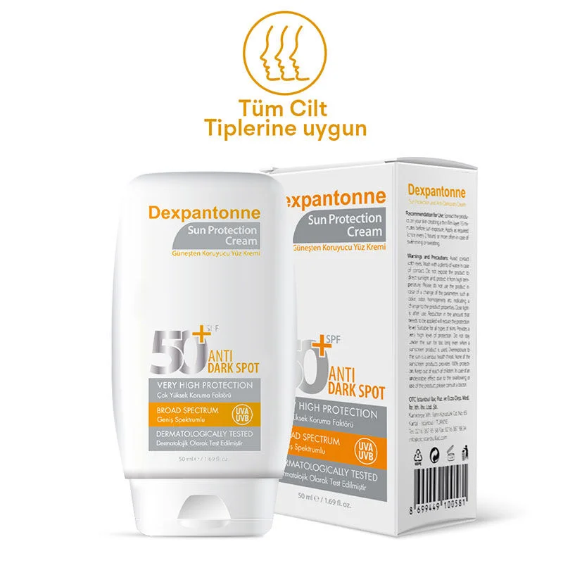 كريم الوجه المضاد للبقع SPF50+ دكسپانتون من أو تي سي إسطنبول إيلاج 50 مل OTC İstanbul İlaç 3