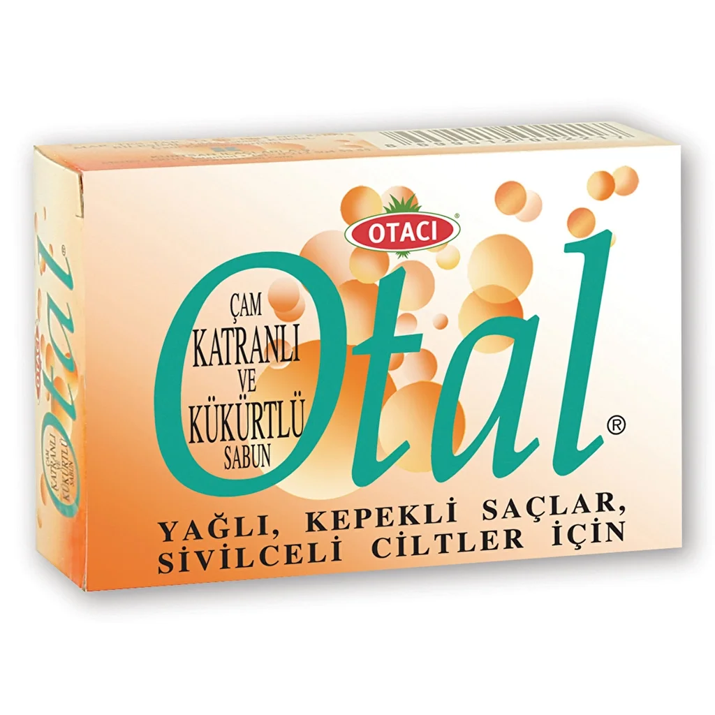 صابون قطران الصنوبر والكبريت 80 غ من اوتاسي Otacı