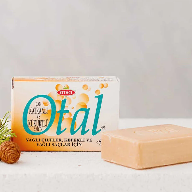 صابون قطران الصنوبر والكبريت 80 غ من اوتاسي Otacı 5