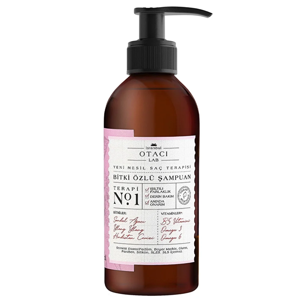 Otacı Lab No : 1 Moisturizing Shampoo 250 ml 2
