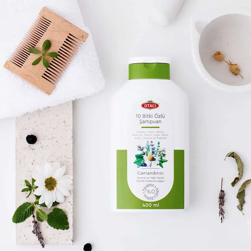 Otacı 10-Herbal Revitalizing Herbal Extract Shampoo 400ml 4