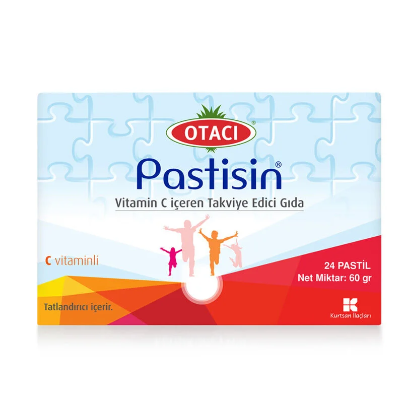 Otacı Pastisin Food Supplement Containing Vitamin C 24 Pastil 2