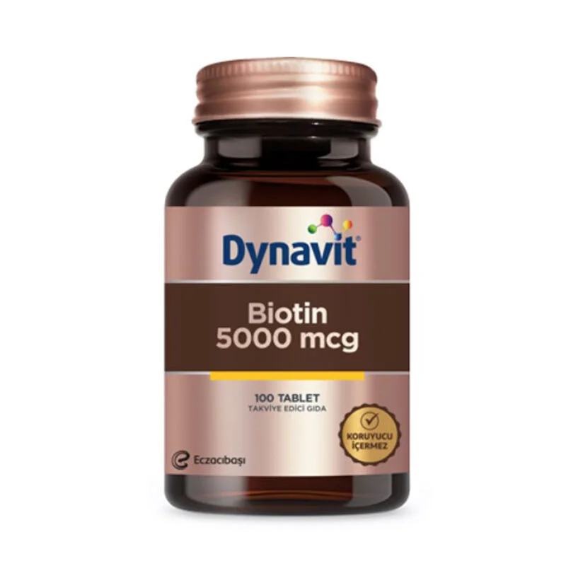 Dynavit دينافيت بيوتين 5000 ميكروغرام 100 قرص