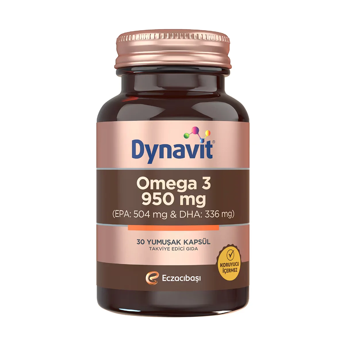 Dynavit دينافيت أوميجا 3 950 مجم 30 كبسولة طرية 2