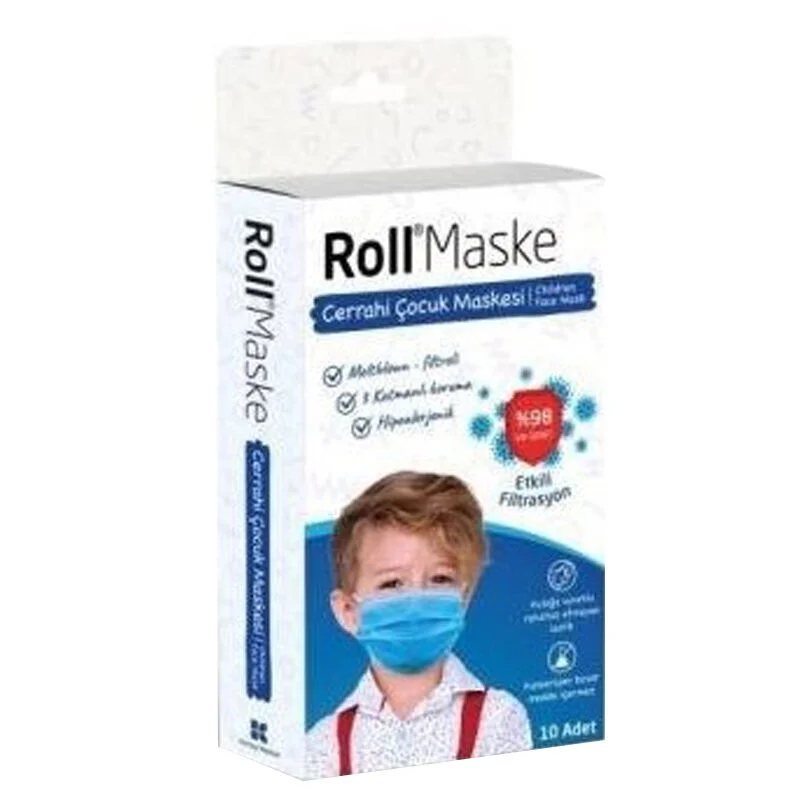 Маска для детей Roll Mask 10 шт - Мужская