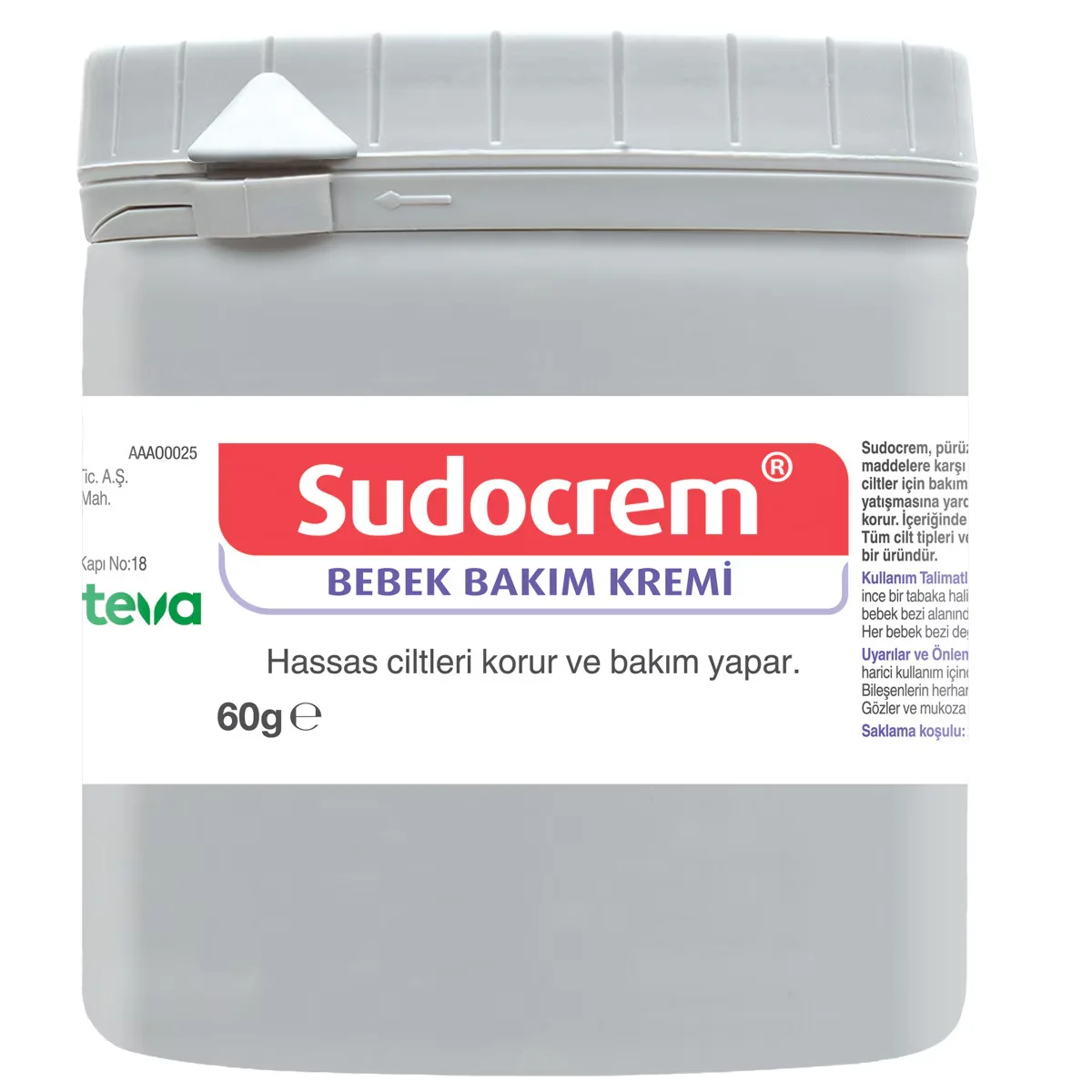 Sudocrem Baby Pflegecreme 60g - Lindert Windelausschlag &amp; Irritationen 3