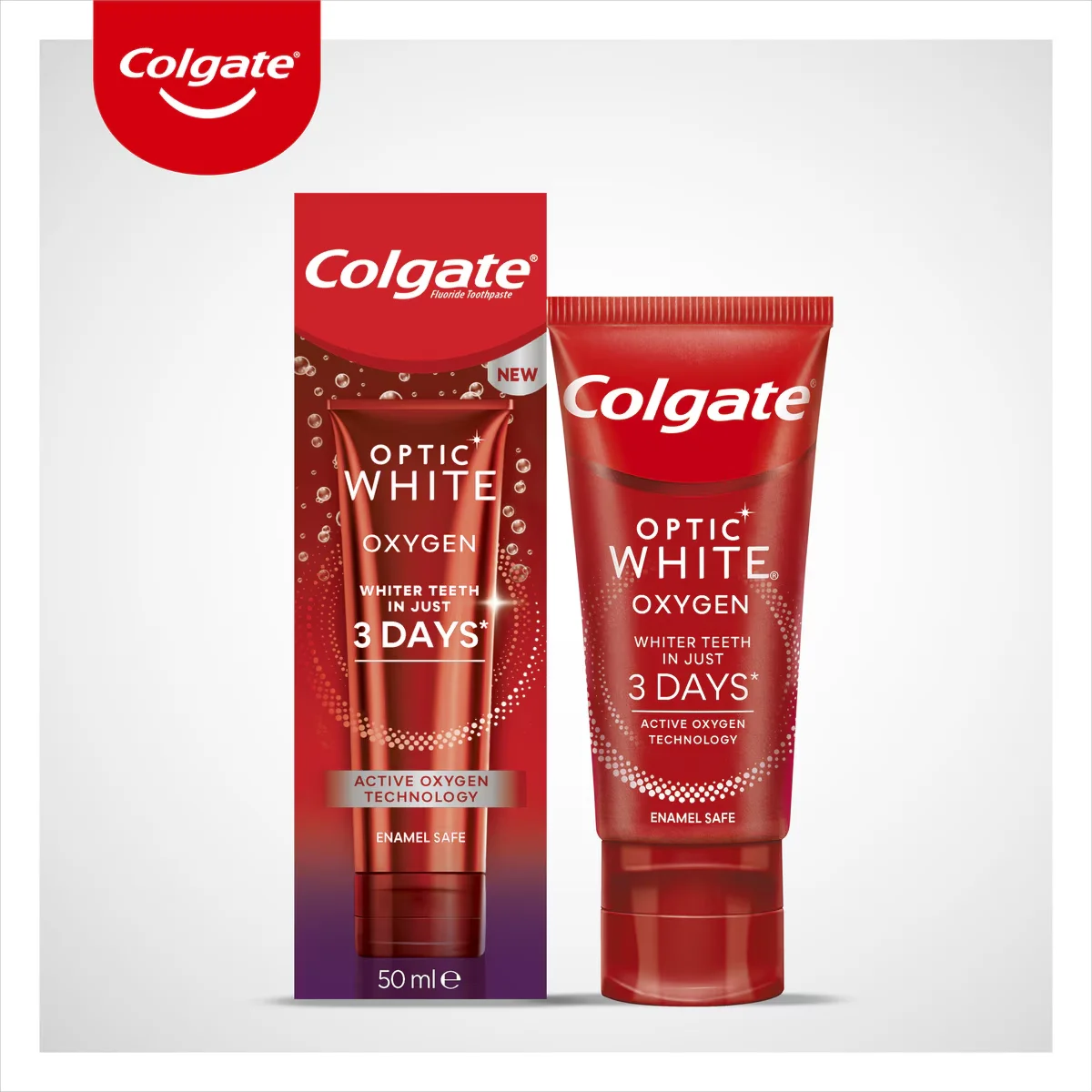 Colgate معجون أسنان كولجيت أوبتيك وايت أوكسجين 50 مل 2