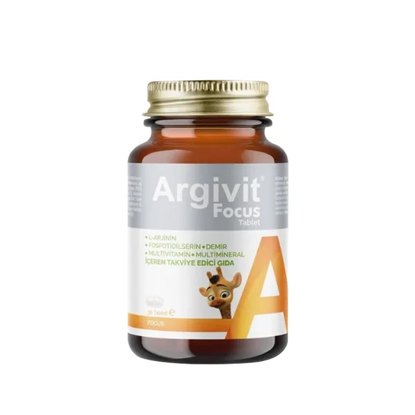 Argivit Focus Food Supplement 30 Tablet 3