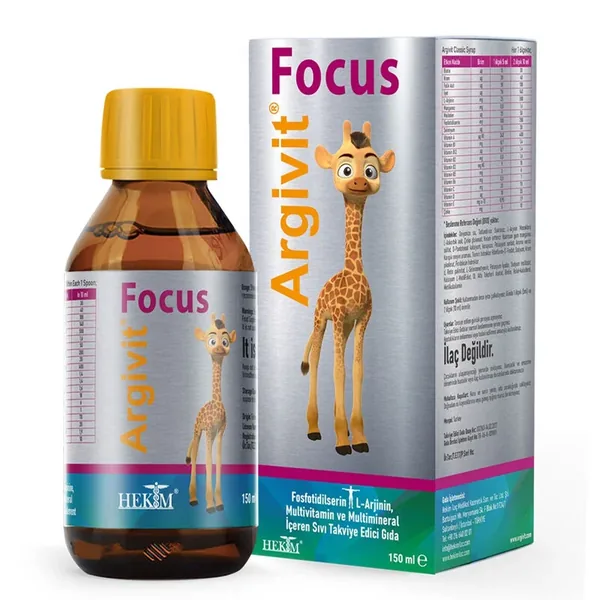 Argivit Focus Food Supplement 150 ml