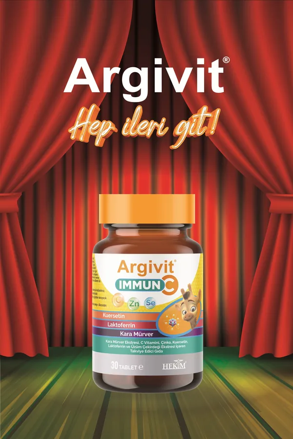 Hekim İlaç Argivit Immun Dietary Supplement 30 Capsules 4