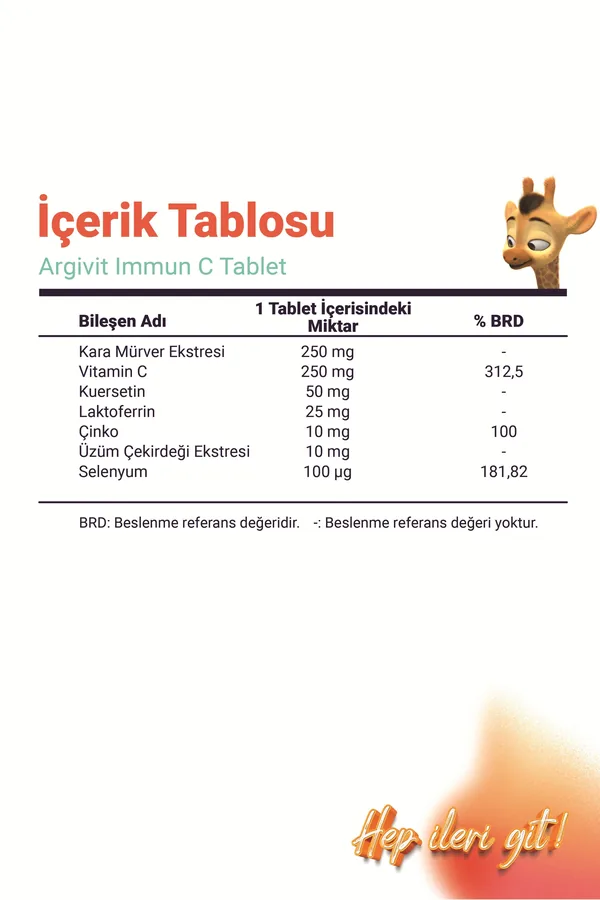 Hekim İlaç Argivit Immun Dietary Supplement 30 Capsules 6