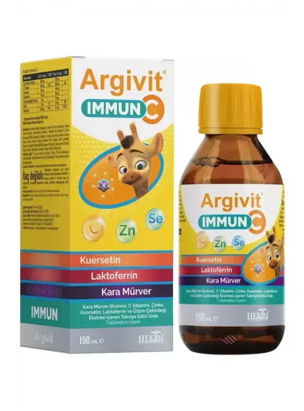 Argivit Immun C Dietary Supplement 150ml 2