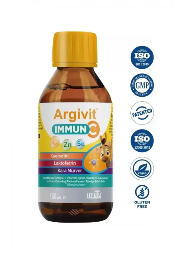 Argivit Immun C Dietary Supplement 150ml 3