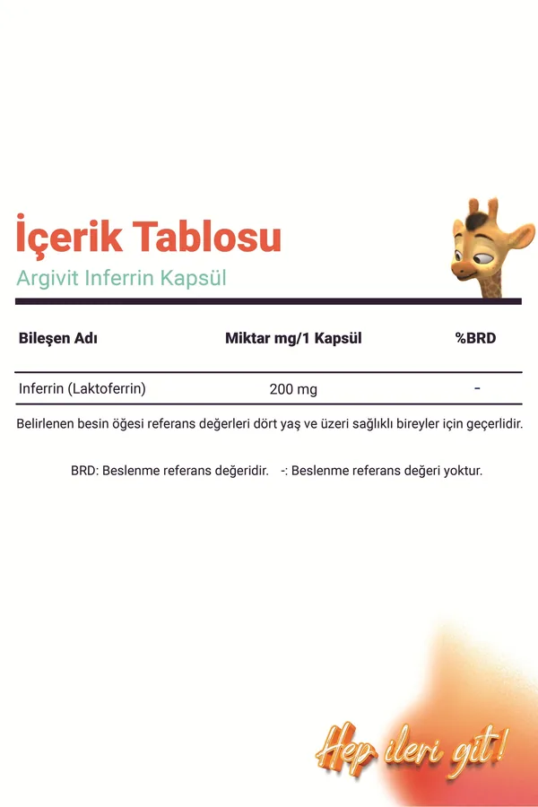 Argivit İnferrin 30 Tablet 6