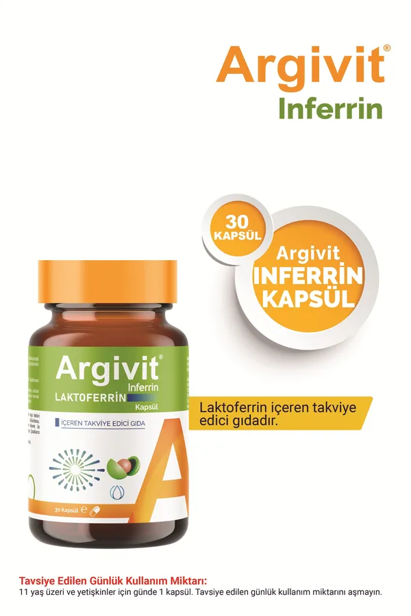 Argivit İnferrin 30 Tablet 2