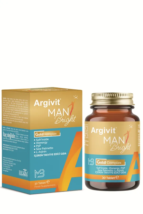Argivit Man Bright Dietary Supplement 30 Tablet 3