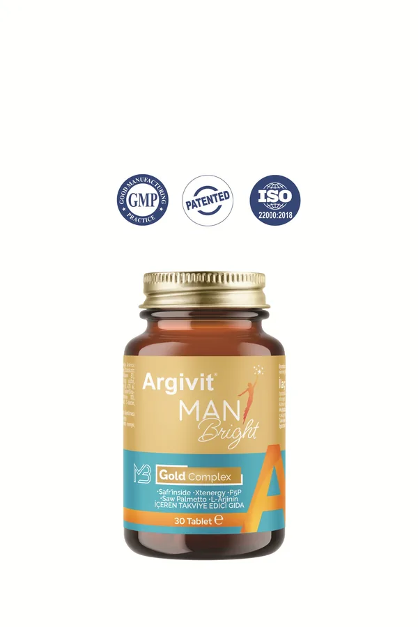 Argivit Man Bright Dietary Supplement 30 Tablet 5