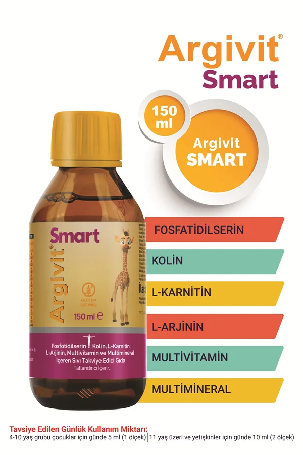 Argivit Smart Liquid Food Supplement 150 ml 2