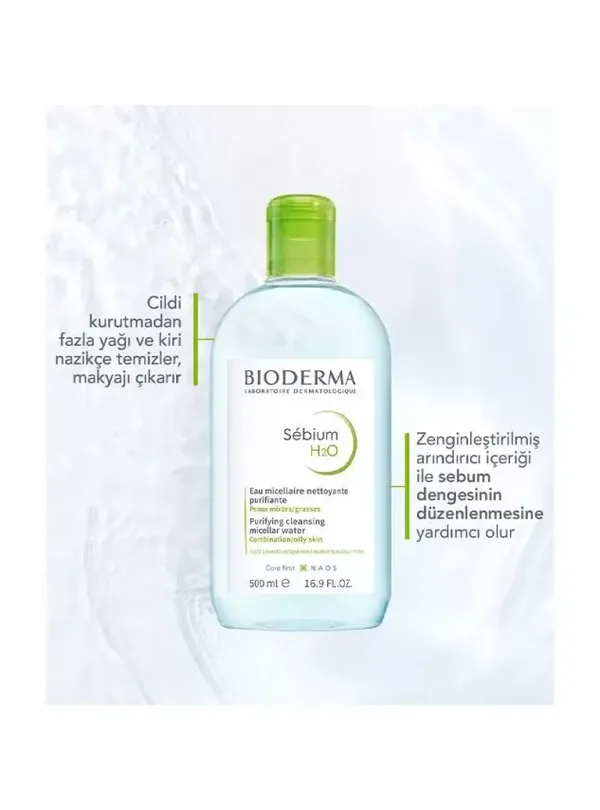 Bioderma Sebium H2O 500 ml 4