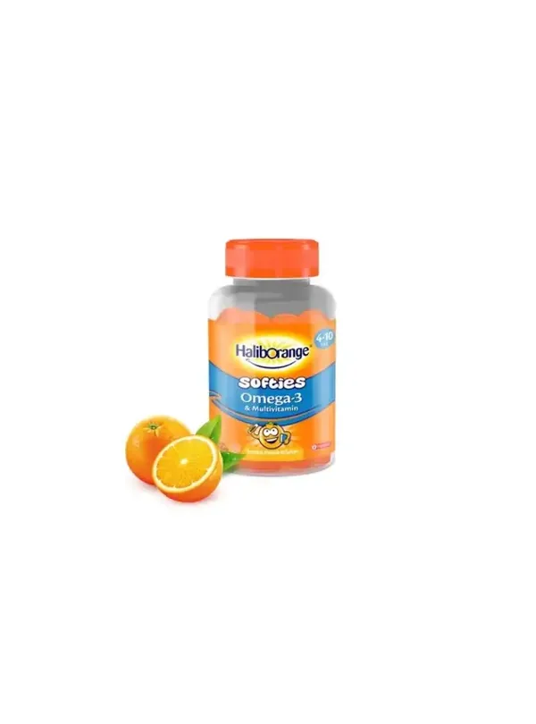 Haliborange Orange Flavored Omega-3 Supplemented Multivitamin 60 Capsules 2