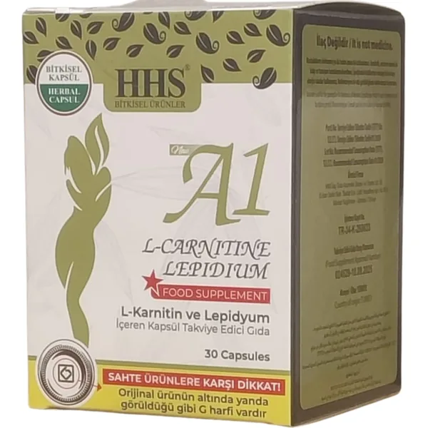 Hhs - A1 l Carnitine Lepidium Diet Herbal Capsule 4