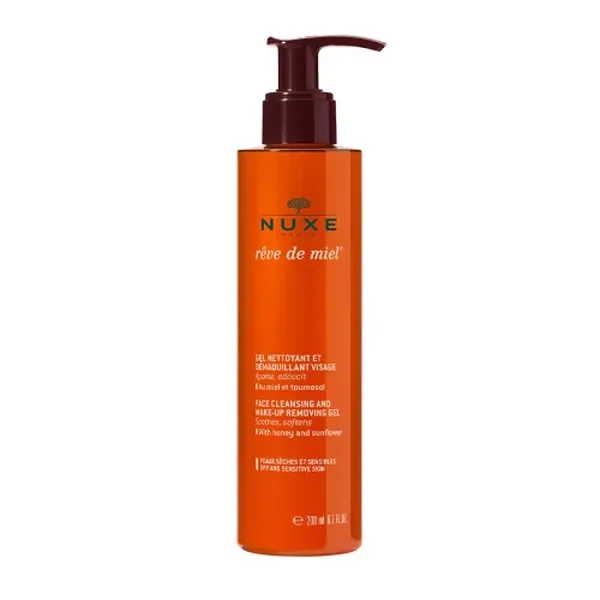 Nuxe Reve De Miel Face Cleansing And Make Up Removing Gel 200ml