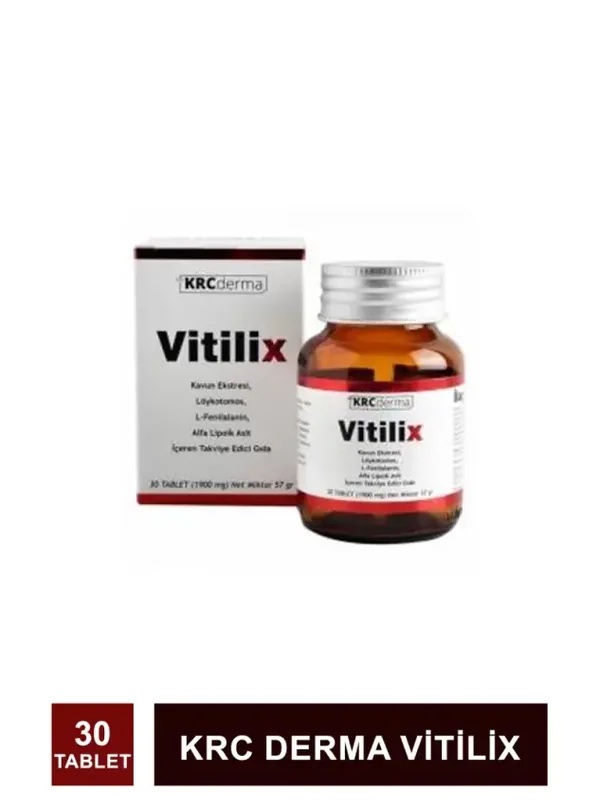 KRC Derma Vitilix Dietary Supplement 30 Capsules 3