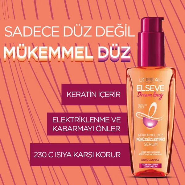 Elseve Dream Long Perfectly Straight Smoothing Serum 100 ml 6