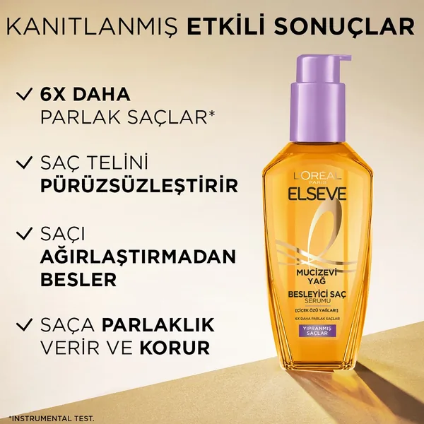 L'Oréal Paris Elseve Reparaturpflege Öl 100ml 3