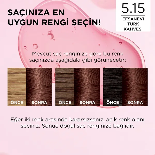 Краска для волос L'Oréal Paris Excellence Creme - 5.15 Легендарный Турецкий Кофе 5