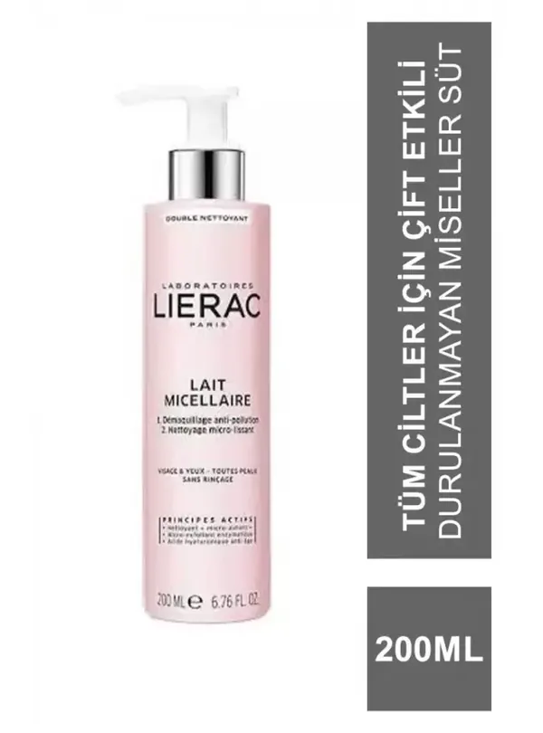 Lierac Doppelte Reinigung Mizellenmilch 200ml 3