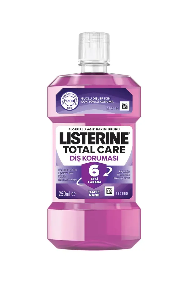 Listerine Total Care 6-in-1 Mint Flavored Mouthwash 250 ml