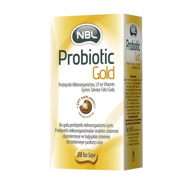 NBL Probiotic Gold Dietary Supplement 20 Powder Sachet