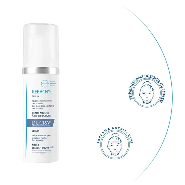 Ducray Keracnyl Anti-Spot and Anti-Wrinkle Serum 30 ml 4
