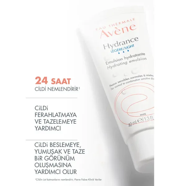 Avene Hydrance Light Hydrating Emulsion 40 ml 4