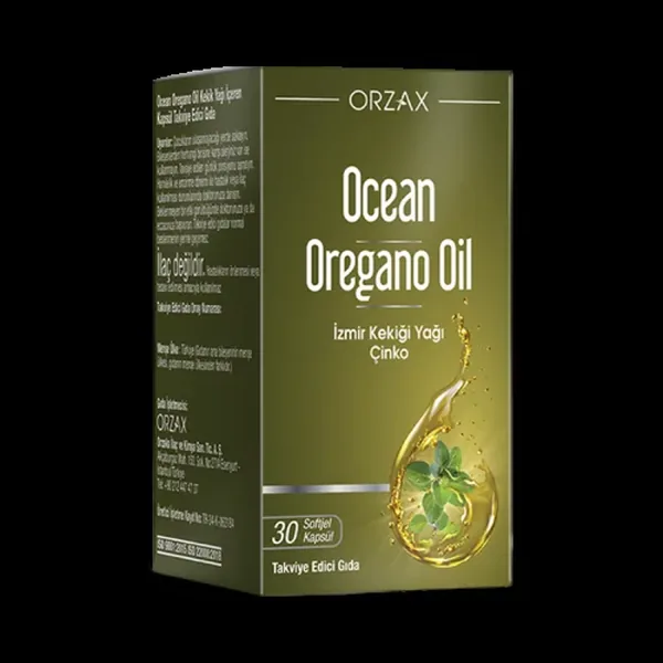 Orzax Ocean Oregano Oil Capsules 30 Capsules