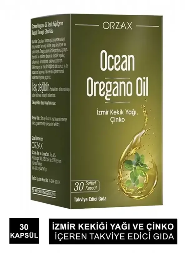 Orzax Ocean Oregano Oil Capsules 30 Capsules 2