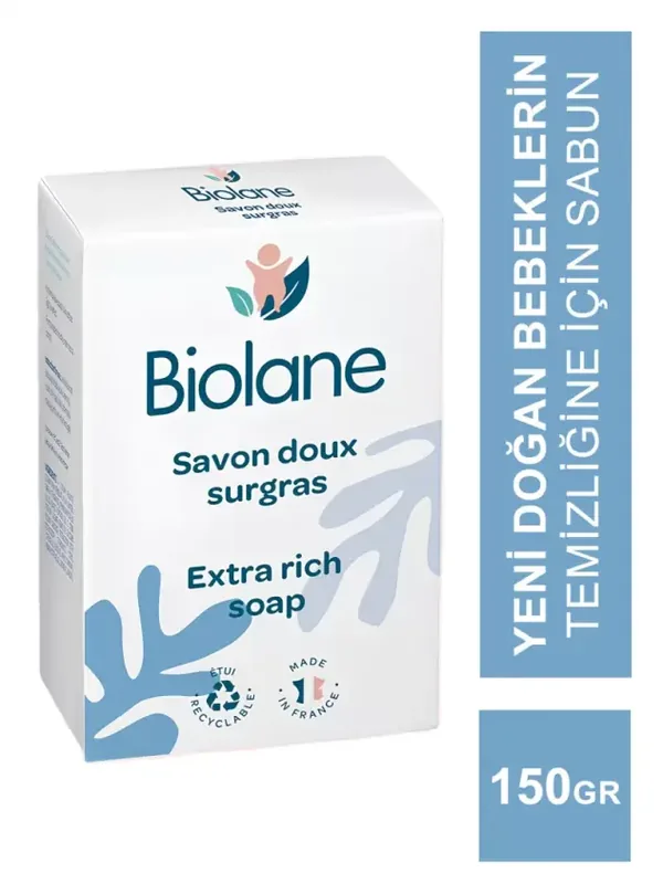 Nettoyez & Hydratez : Savon Bébé Biolane 150g pour Peau Douc 2