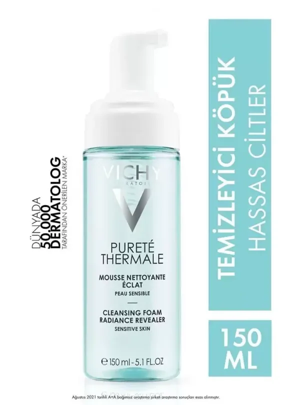 Vichy Purete Thermale Eau Moussant Cleansing Foam 150ml 2