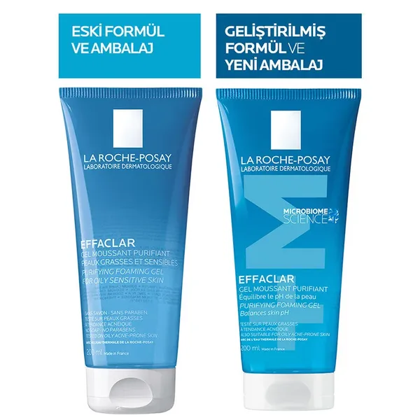 La Roche Posay Effaclar Face Cleansing Gel for Oily and Acne-Prone Skin 200 ml 5