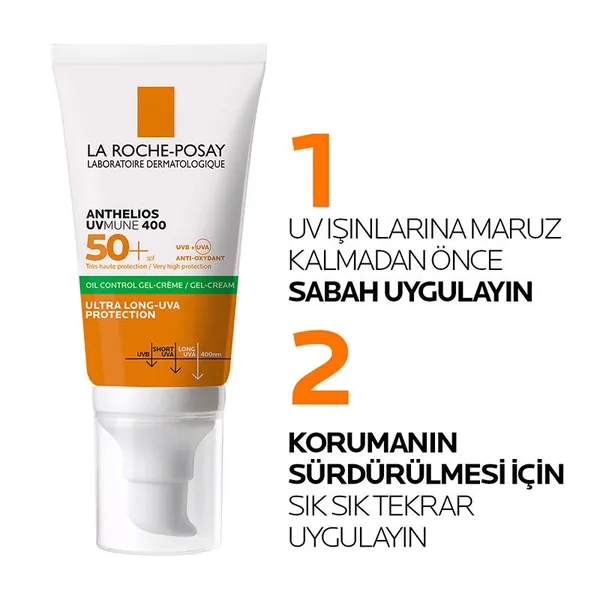 Ля Рош Позе Антелиос Иксель SPF 50 сухой крем-гель без запаха 50 мл 3