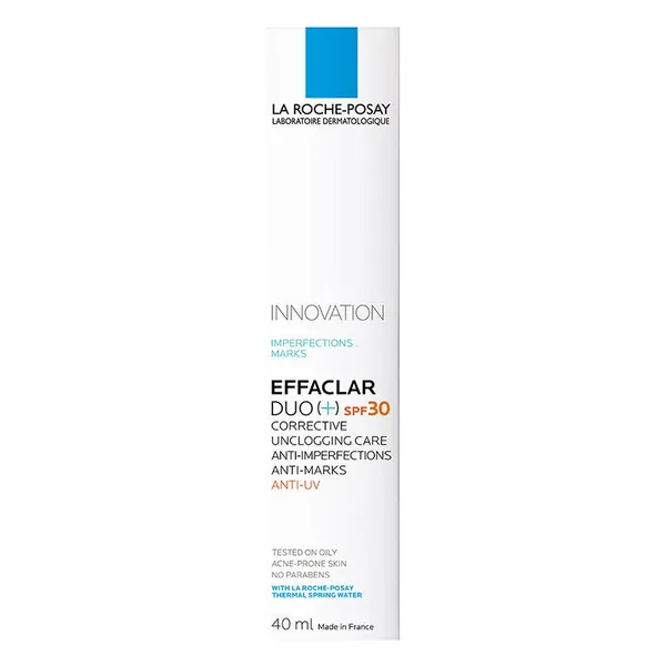La Roche Posay Effaclar Duo+M SPF30+ Face Care Cream for Oily and Acne-Prone Skin 40 ml