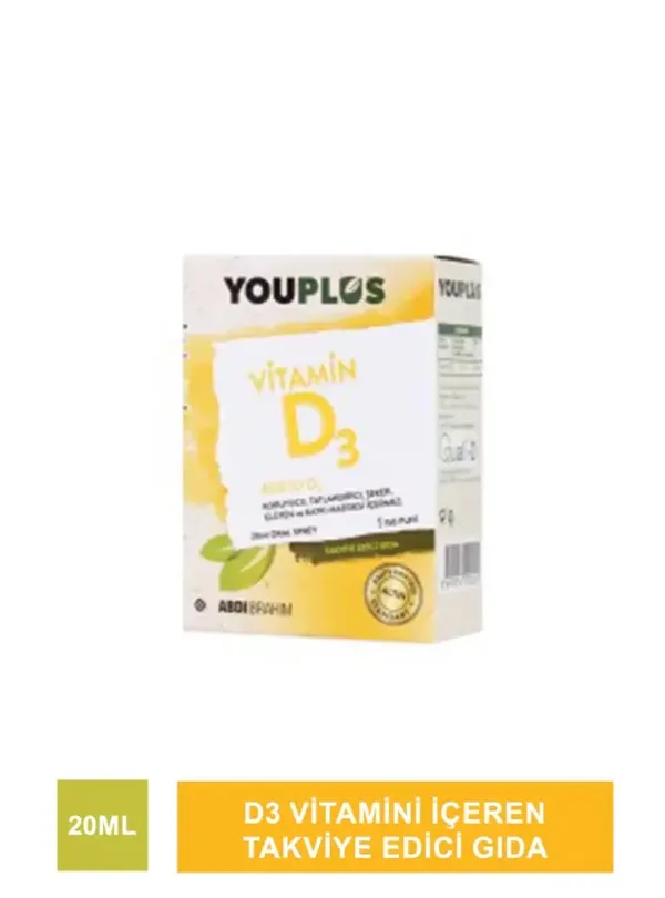 Youplus Vitamin D3 Tropfen 400 IE - 20 ml 3