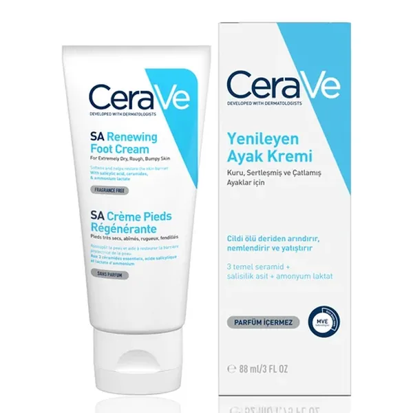CeraVe SA Renewing Foot Cream 88 ml 3