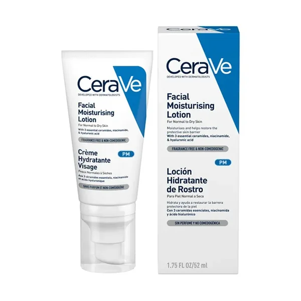 Cerave كريم مرطب للوجه من سيرافي 52 مل