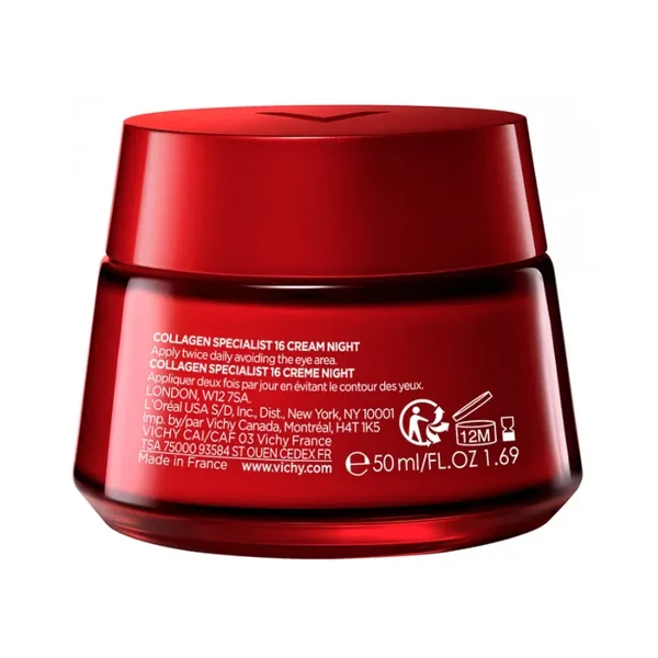 Vichy Liftactiv Collagen Specialist Anti-Aging Night Care Cream 50 ml 3