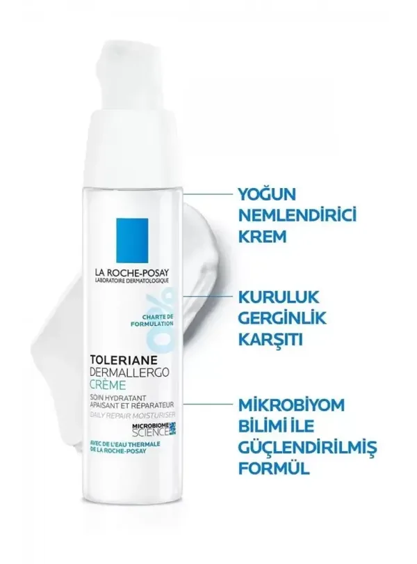 La Roche Posay Toleriane Dermallergo Cream For Sensitive Skin Moisturizing And Soothing Care 40 ml 3