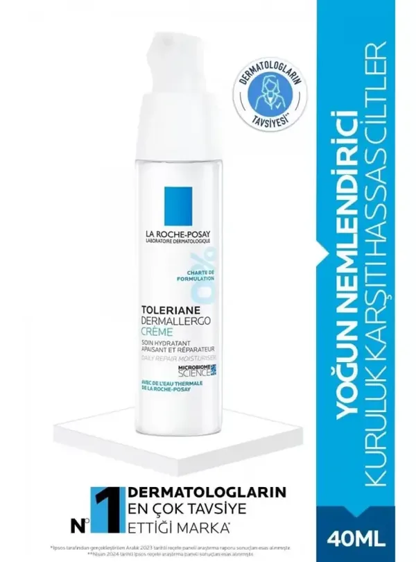 La Roche Posay Toleriane Dermallergo Cream For Sensitive Skin Moisturizing And Soothing Care 40 ml 2